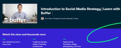 SkillShare | Introduction to Social Media Strategy 