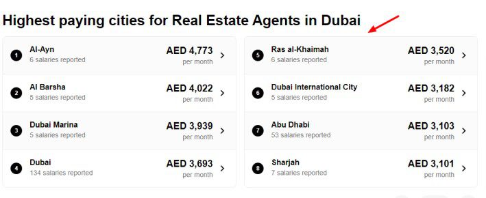 Real Estate Agent salary